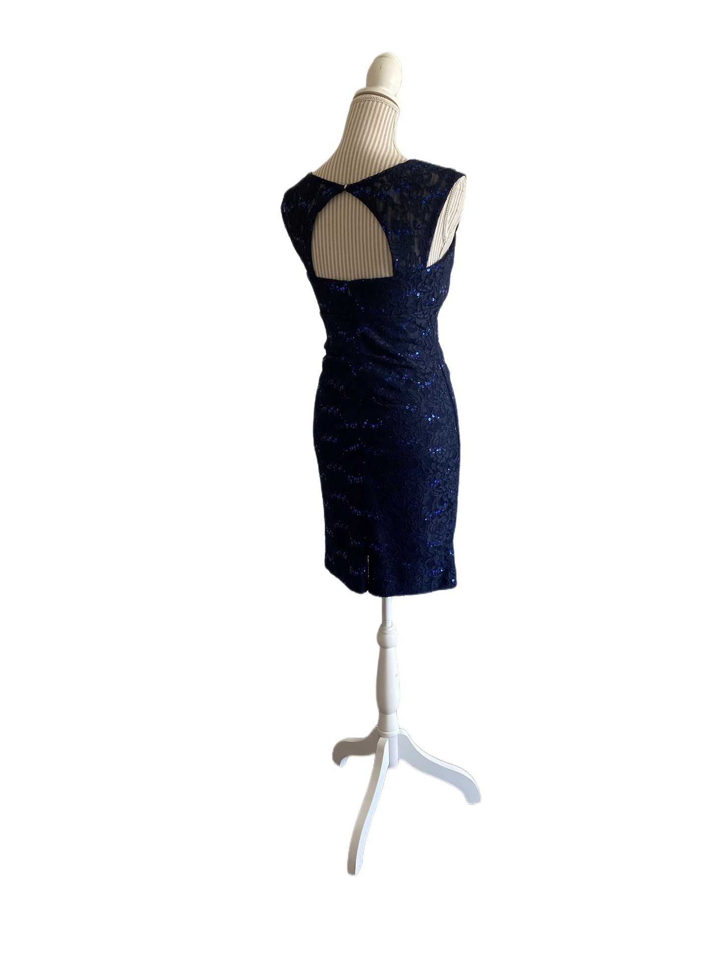 Vendu 50 eme anniversaire mariage 2026 - Robe courte - marine - small