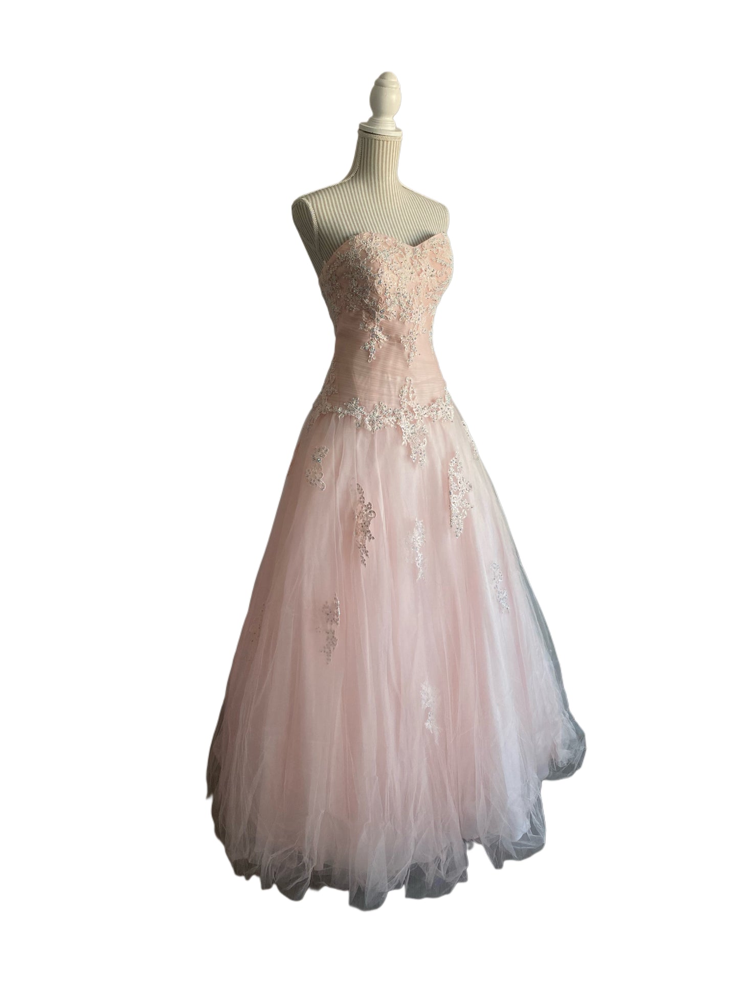 Edith - cendrillon - 8 ans - medium - laçage au dos