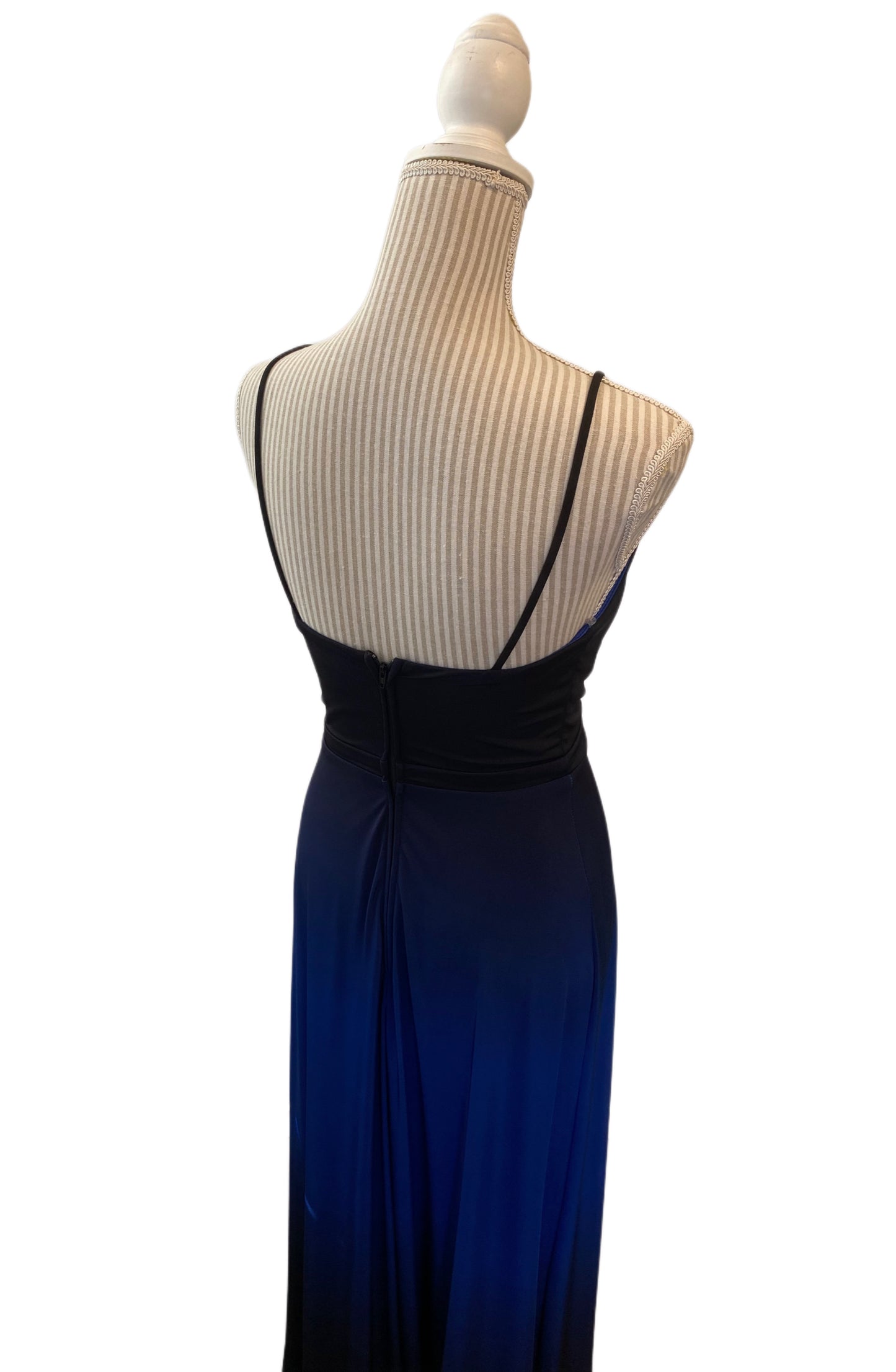 Robe de soirée - bleu dégradé