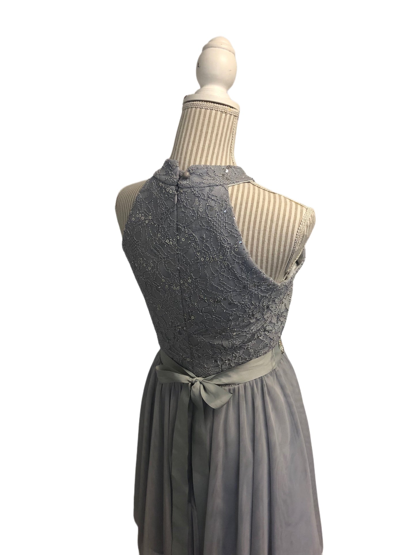 Robe CLARA - RC80-106 - Robe courte de dentelle et tulle - Medium ( 8-10 ans )