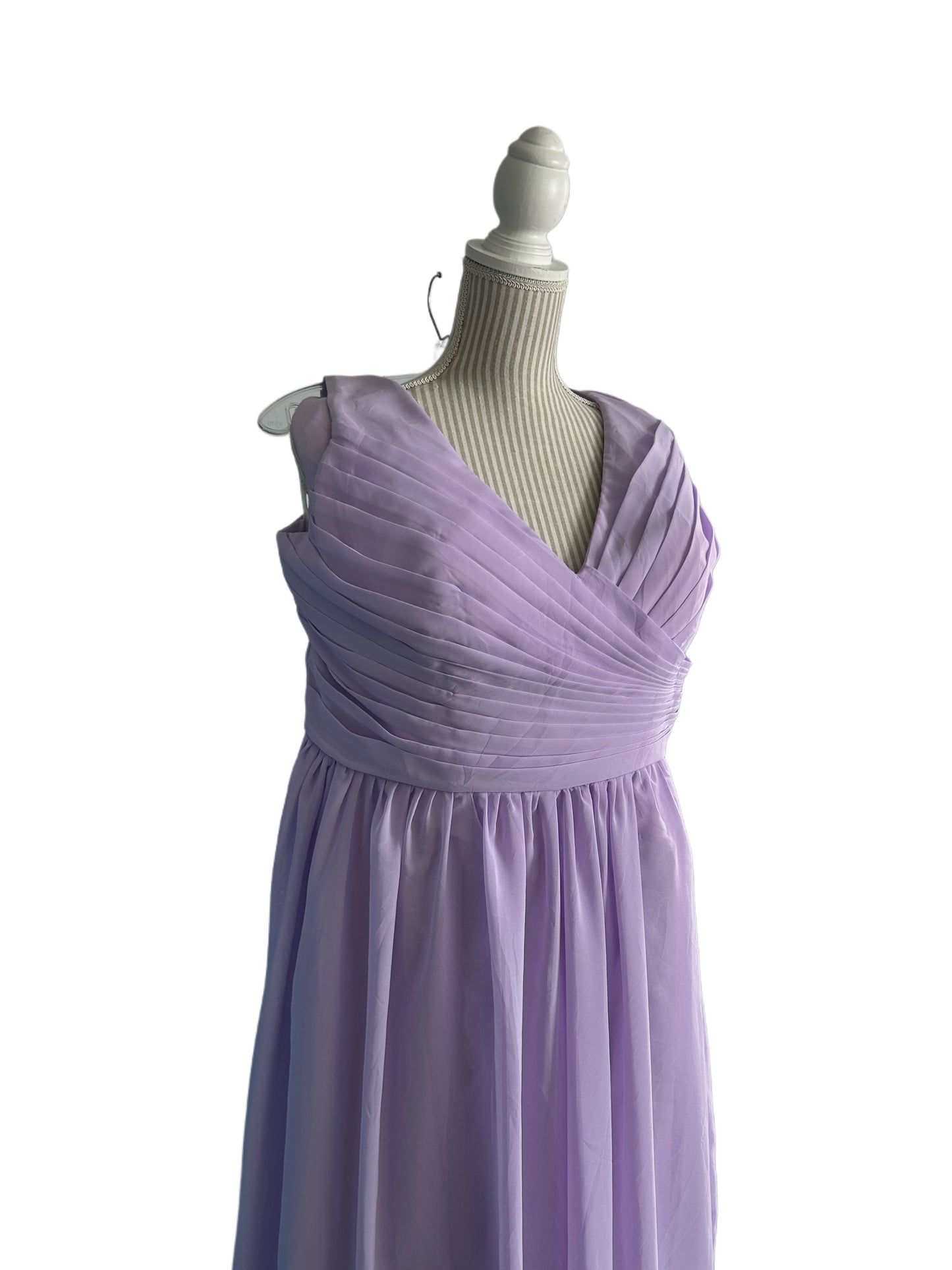 FLB - robe voile lilas - 22 ans