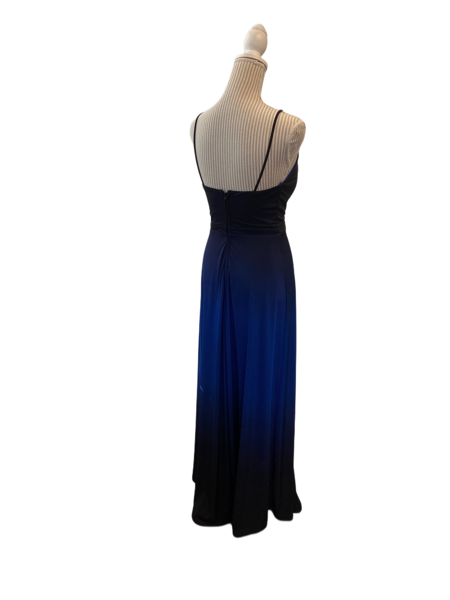 Robe de soirée - bleu dégradé