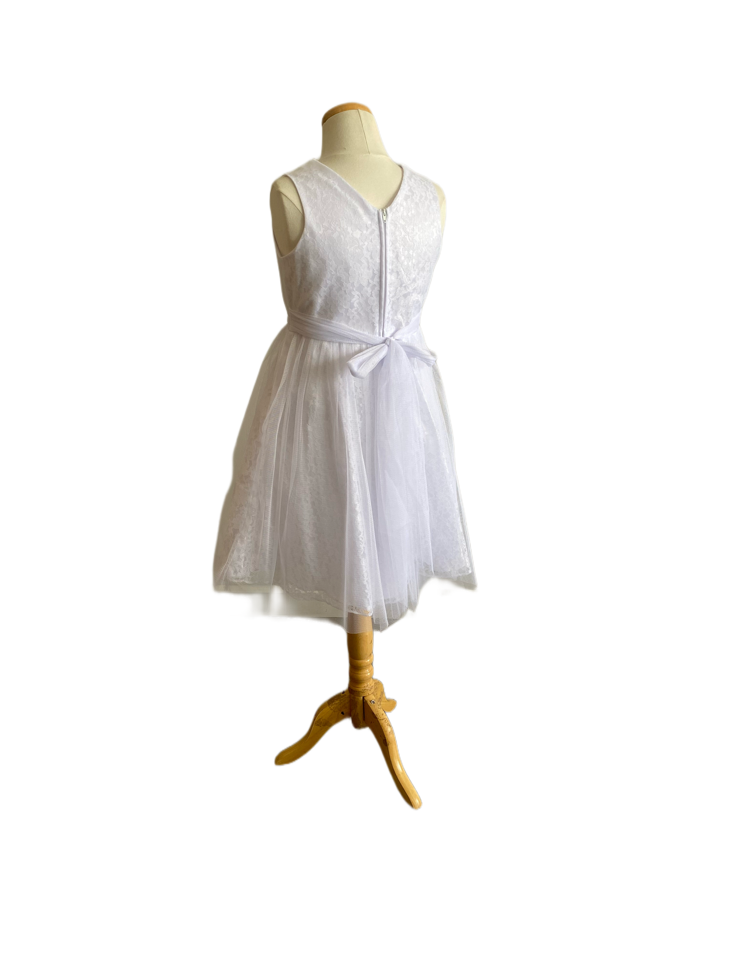 Robe de bouquetière - 8 ans - White