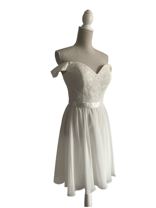 Mariage civil ou 2eme robe - large ( 12-14 ans )