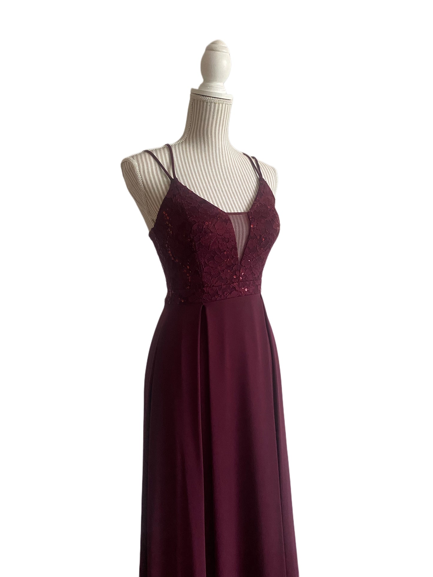 DH -20504-47- small - dark burgundy