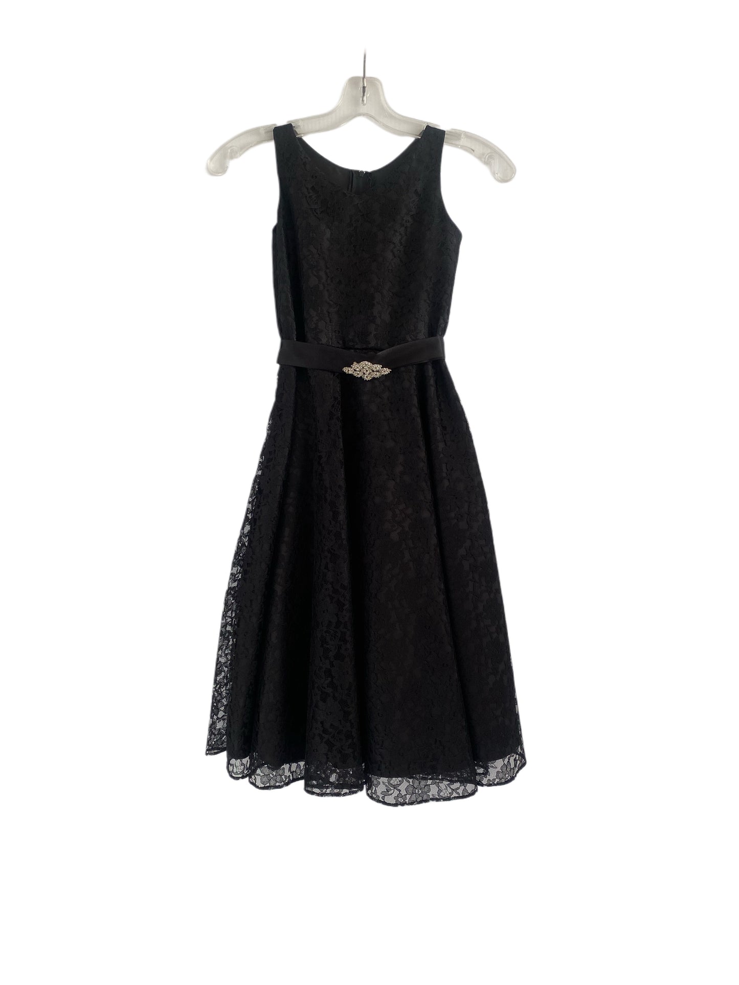 Robe bouquetiere - 10 ans - noire