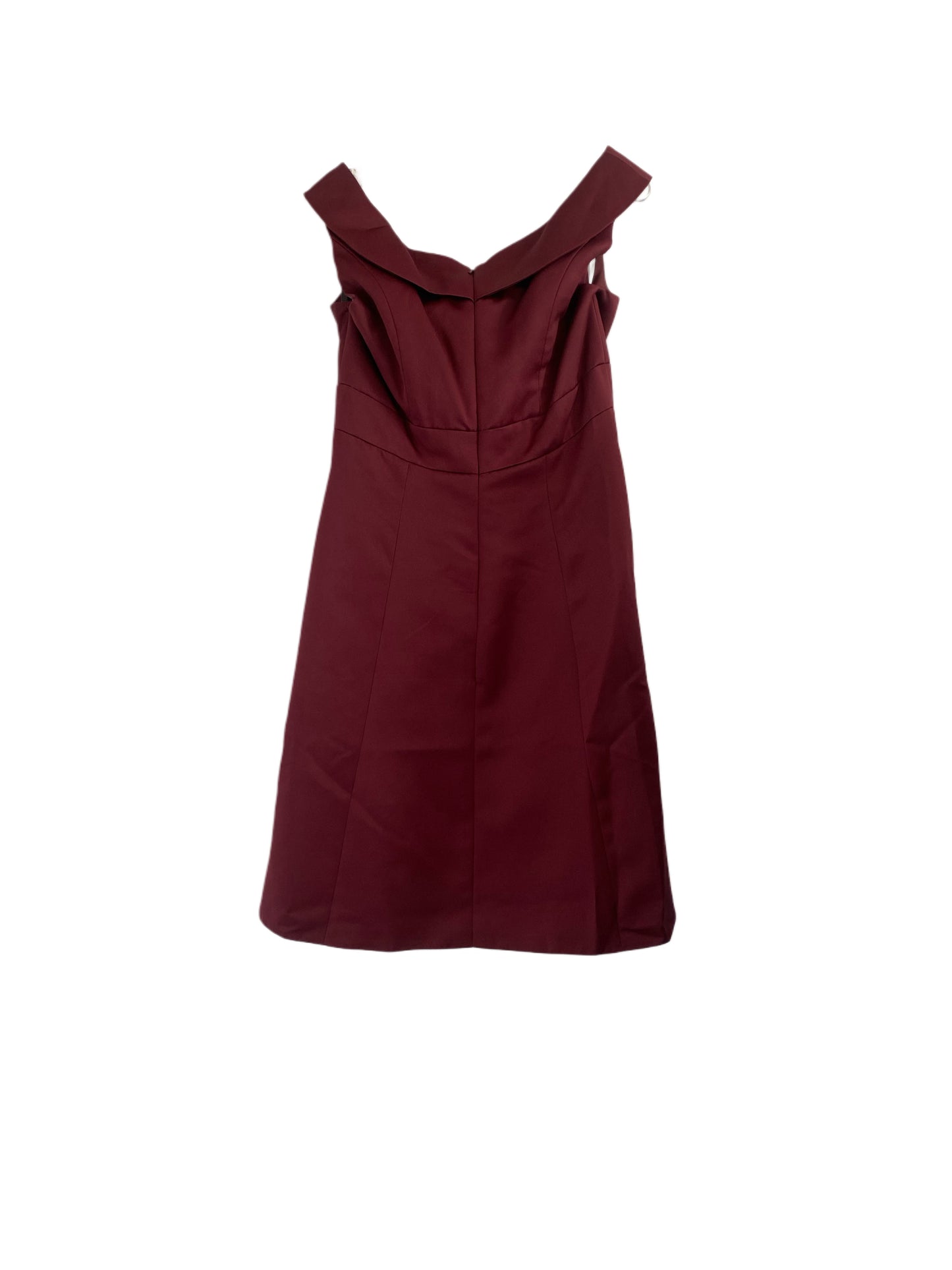 petite robe cocktail classique -burgundy - 14 ans