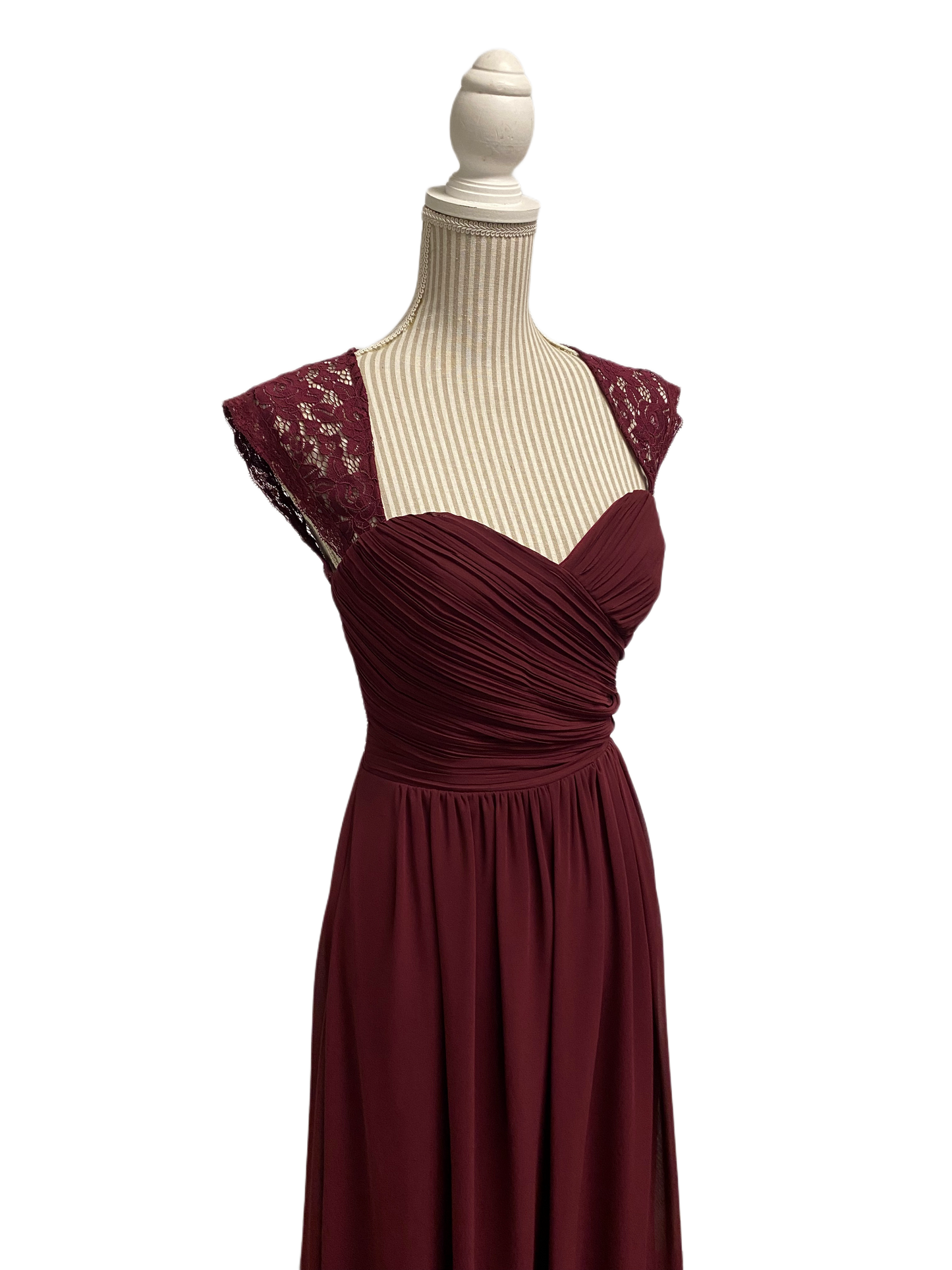 Robe de demoiselle - burgundy - 4 ans