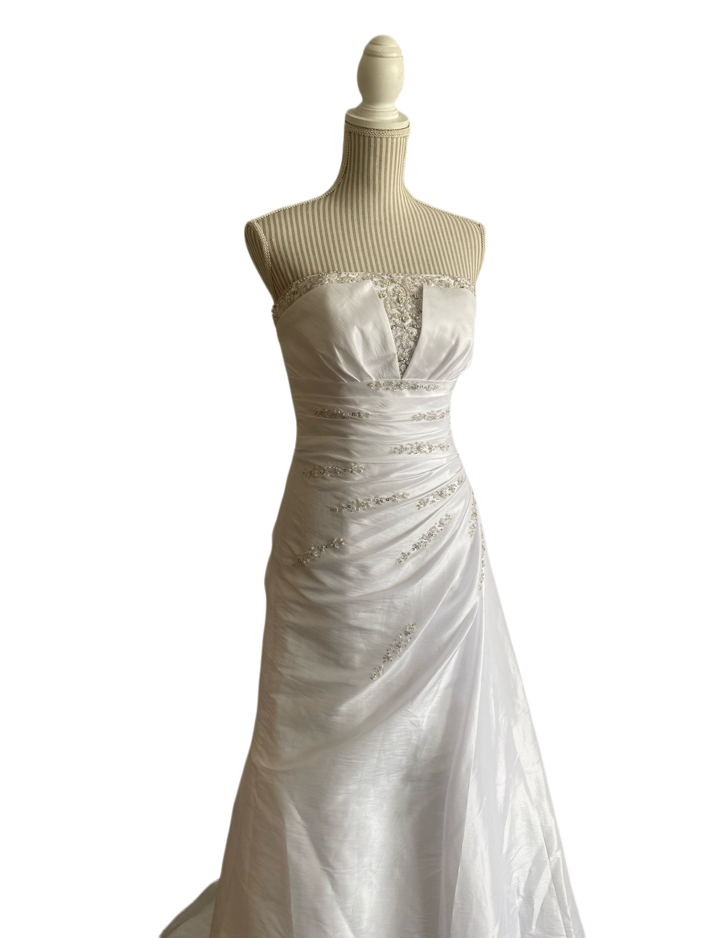 Robe de mariée - 10 ans ( fait plus un 8 ans ) white