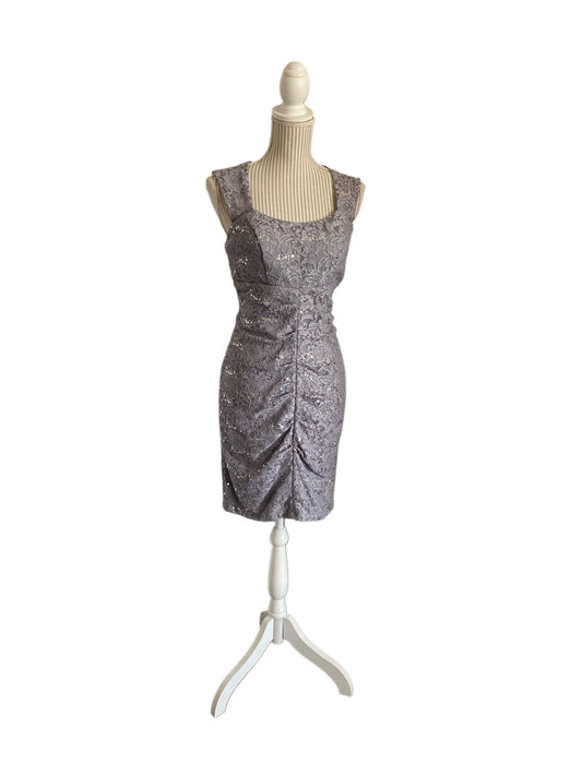 Robe courte - medium - argent