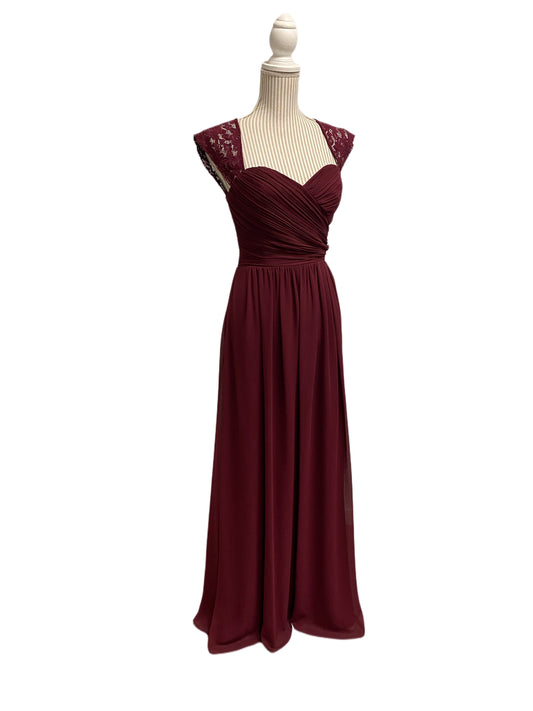 Robe de demoiselle - burgundy - 4 ans