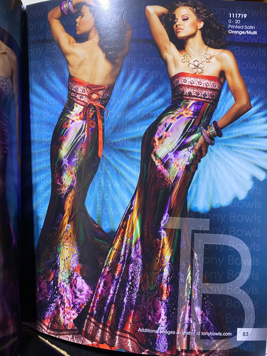 111-719 - orange multi - 10 ans - tony bowls -