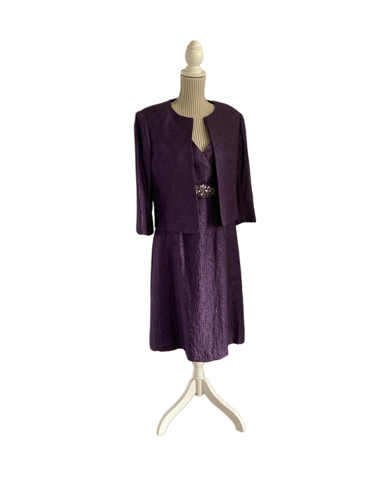 Robe et veston - xlarge - purple