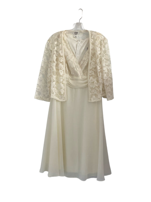Mariage civil - robe courte et bolero - ivoire -