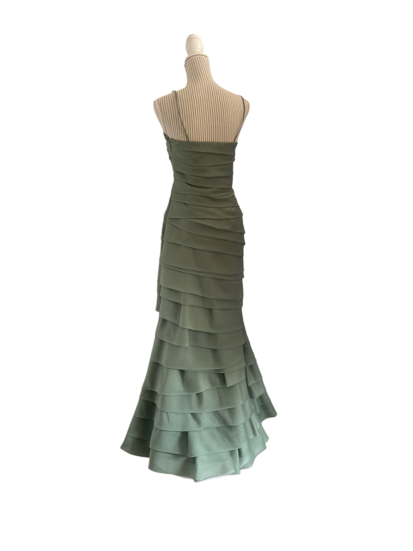 Robe etagée - sage - 4 ans