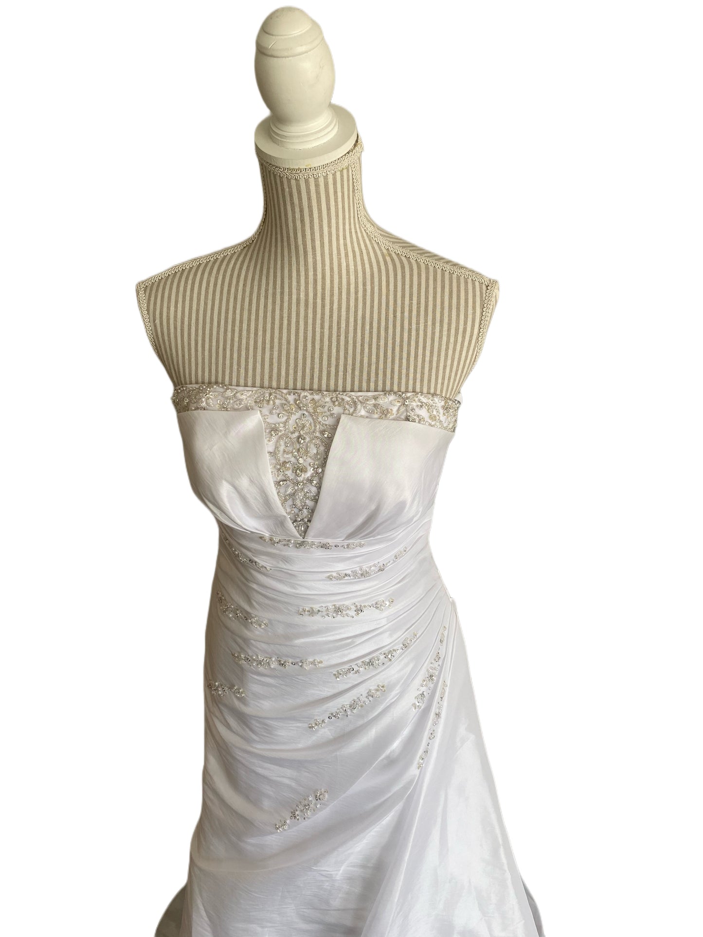 Robe de mariée - 10 ans ( fait plus un 8 ans ) white