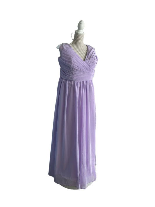 FLB - robe voile lilas - 22 ans