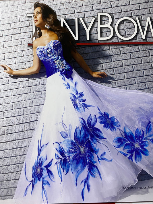 1130-522- 6 ans - white/royal - tony bowls -