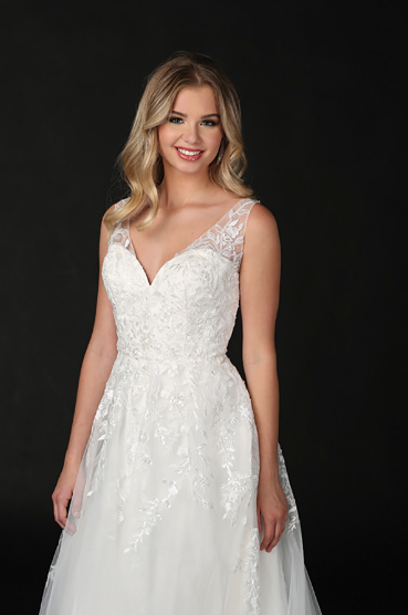 Robe de mariée - 701-1 - 2Xlarge - off white