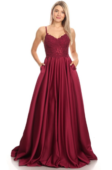 Aimée - 190-0210 - Xsmall - burgundy