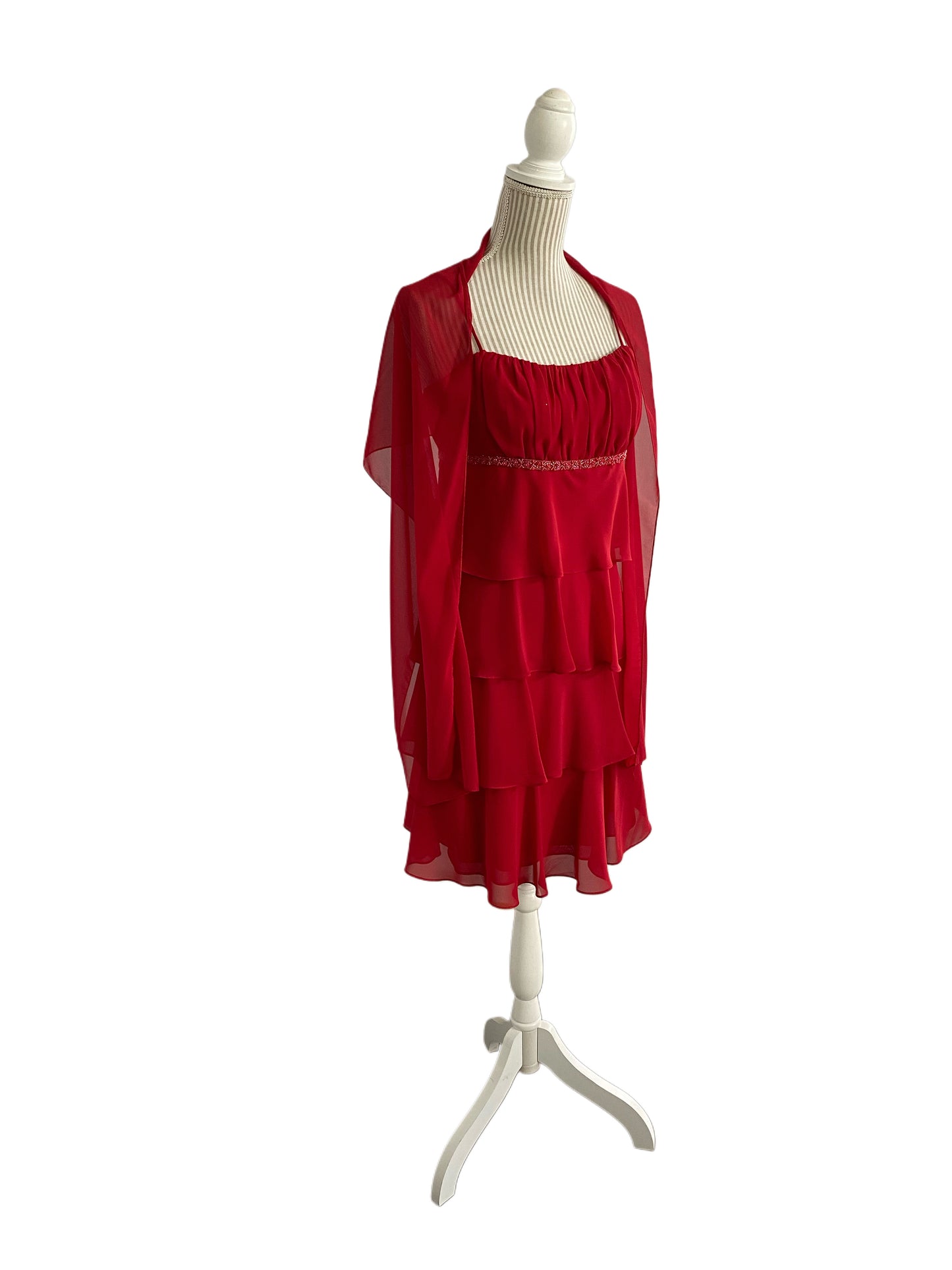 Missy - robe courte - rouge - small - fiesta