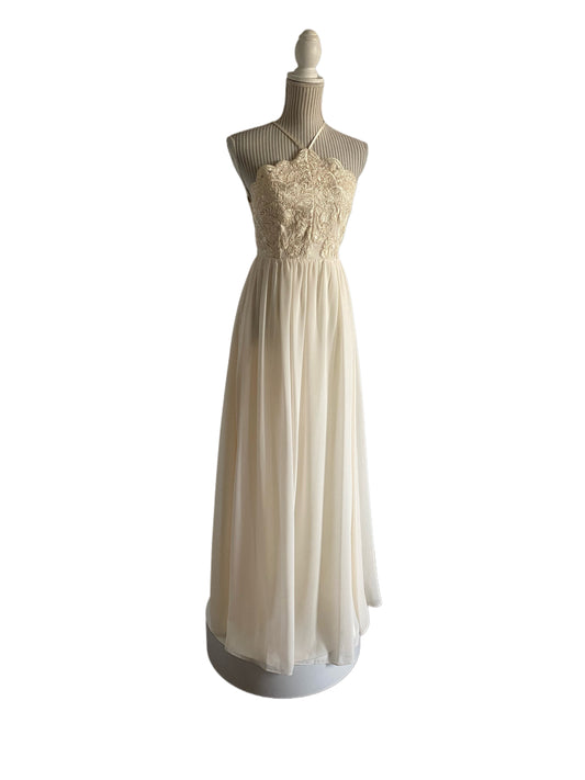 (Robe simplicité - large- ivory ( vanille ) Faite petite