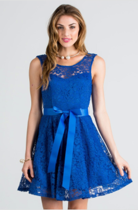Robe CLARISSE - S20-40238 - Royal - XLarge